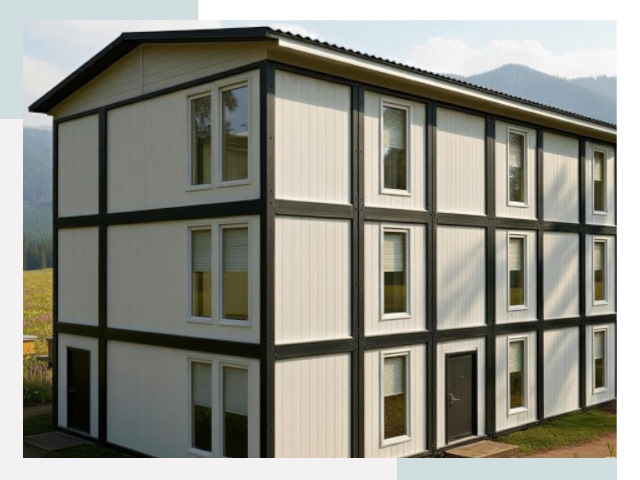 Модульные общежития в Колпино