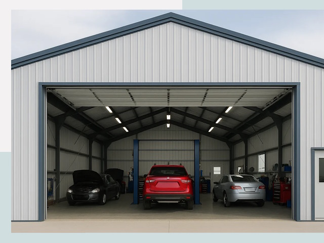 Ангары из сэндвич панелей от 619 руб. в Колпино