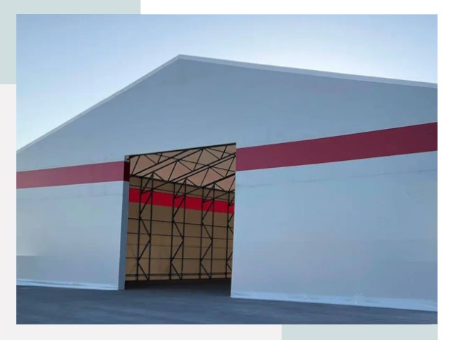 Быстровозводимые ангары в Колпино