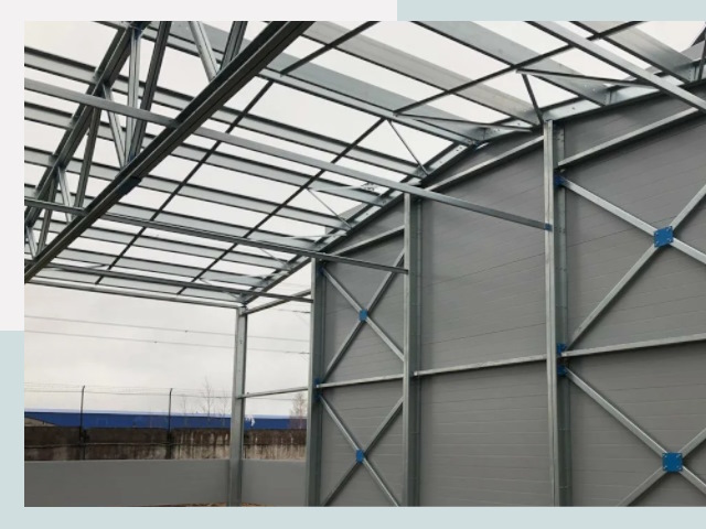 Каркасные ангары от СтальСтрой-Клп по цене от 619 руб.