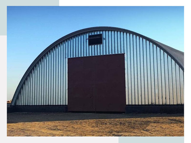 Арочные ангары в Колпино