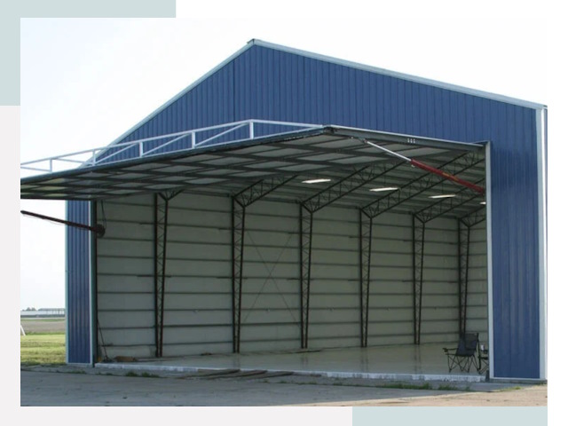 Прямо стенные ангары в Колпино