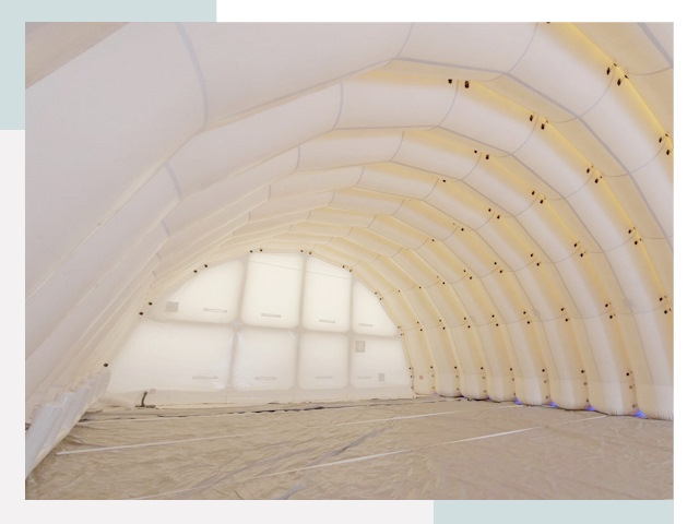 Пневмокаркасные ангары в Колпино