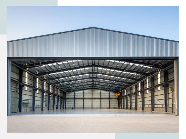 Большие ангары в Колпино