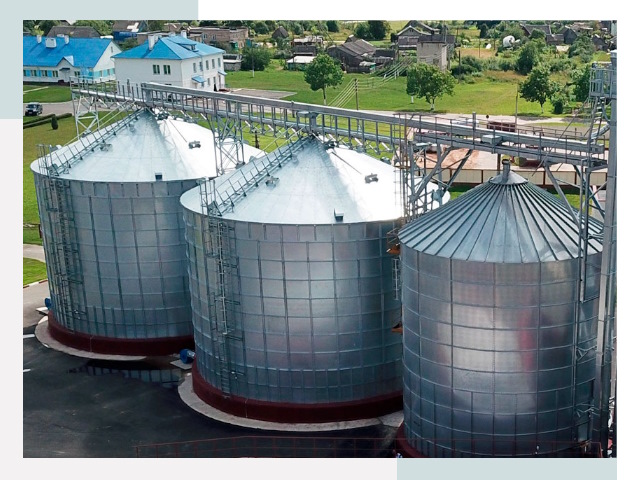 Металлические силосы в Колпино