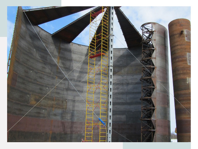 Строительство резервуаров в Колпино