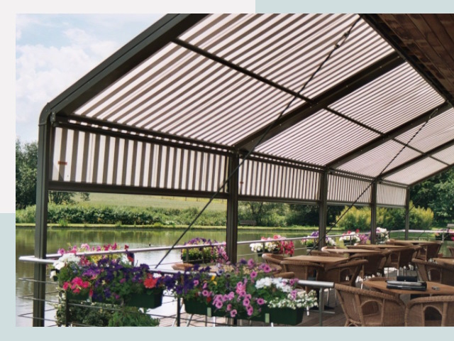 Элегантные навесы для кафе от 619 руб в Колпино