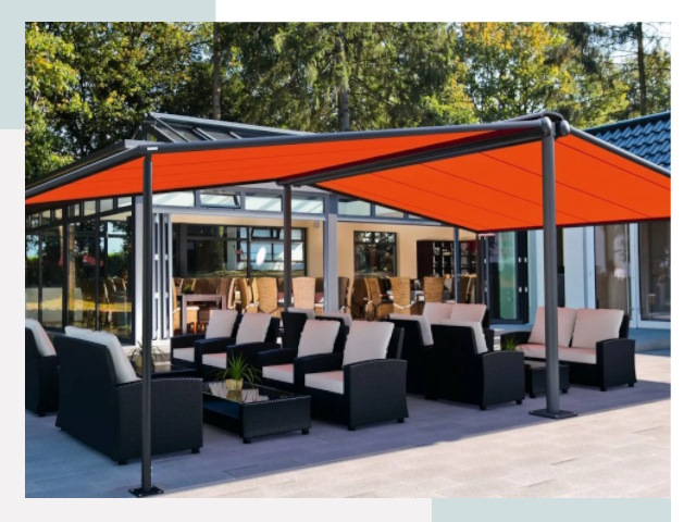 Навесы для кафе и ресторанов в Колпино