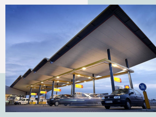 Навесы для АЗС в Колпино от 619 руб. - Защита и комфорт