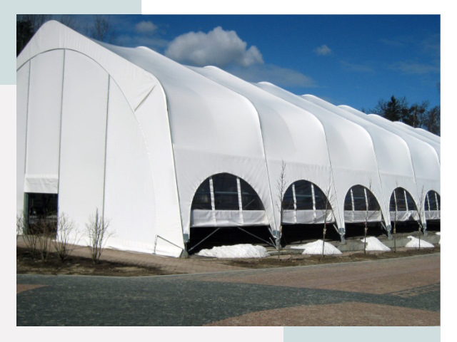 Каркасно-тентовые сооружения в Колпино