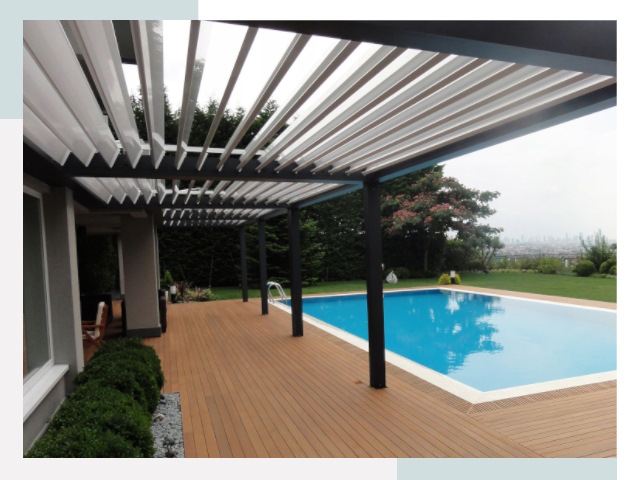 Перголы в Колпино