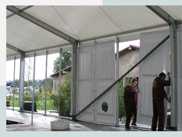 Быстро сборные шатры в Колпино от 619 руб. за м²