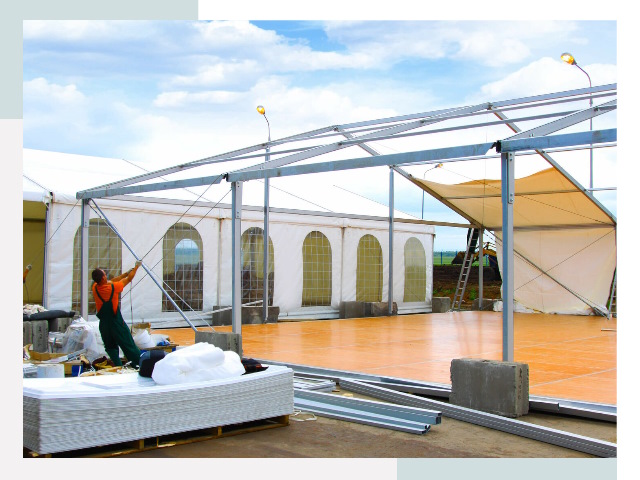 Быстро сборные шатры в Колпино