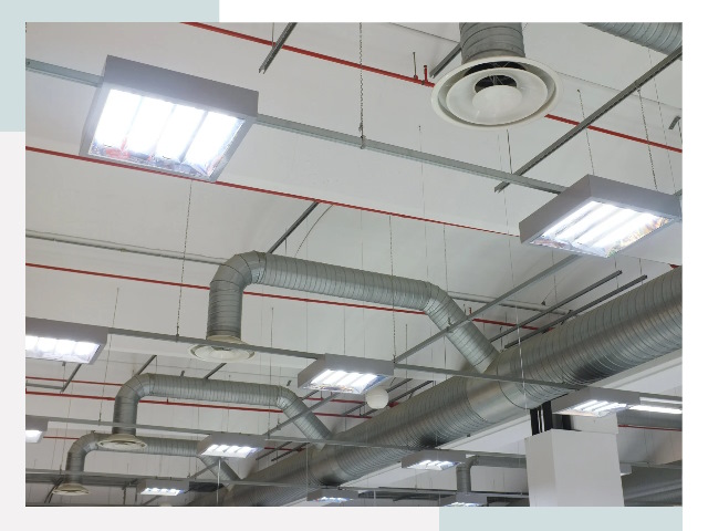 Вентиляция ангаров в Колпино