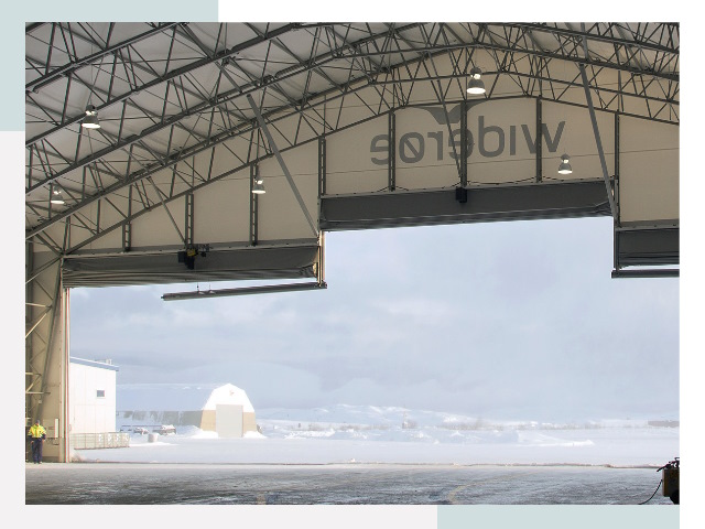 Ворота для ангаров в Колпино