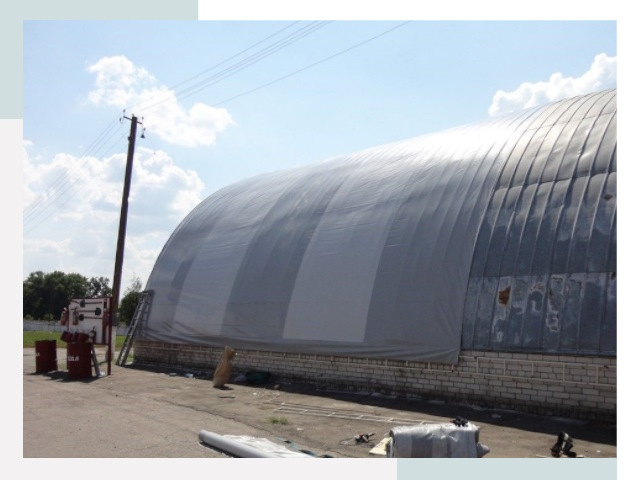 Ремонт ангаров в Колпино