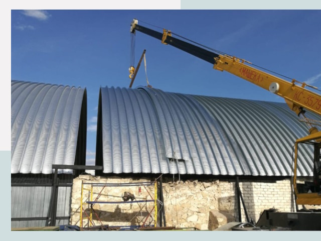 Реконструкция ангаров в Колпино от 619 руб.