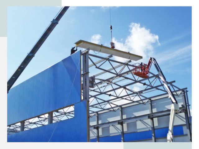 Монтаж сэндвич-панелей в Колпино