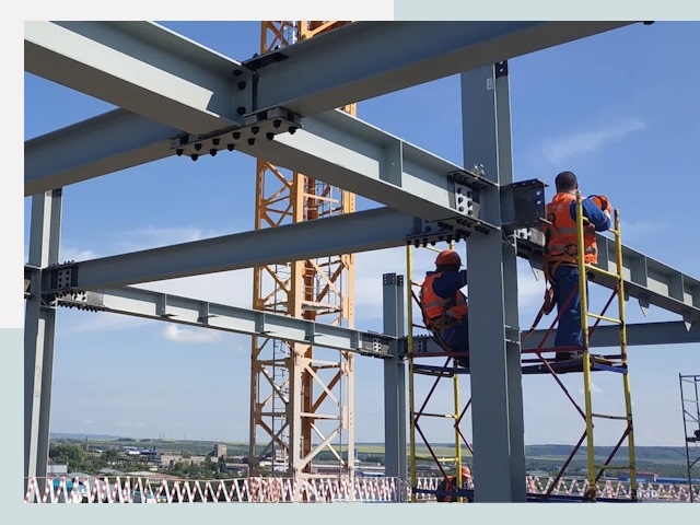 Монтаж металлоконструкций в Колпино