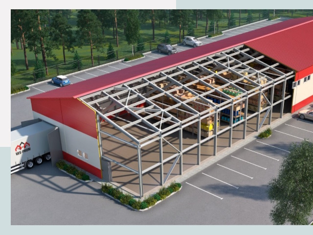 Проектирование ангаров в Колпино от 619 руб.