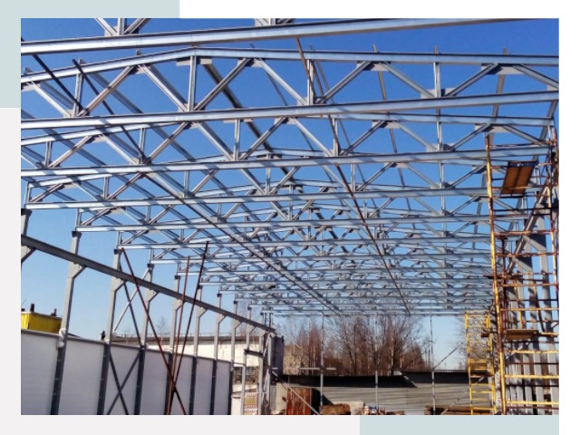 Металлокаркасы для складов в Колпино